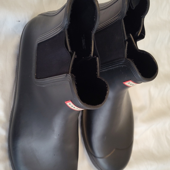 Hunter Men's Black Waterproof Boots - Picture 5 of 7